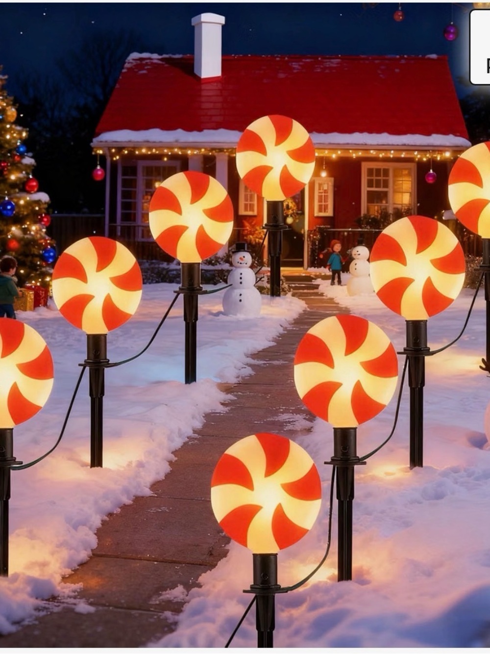 Christmas Candy String Lights